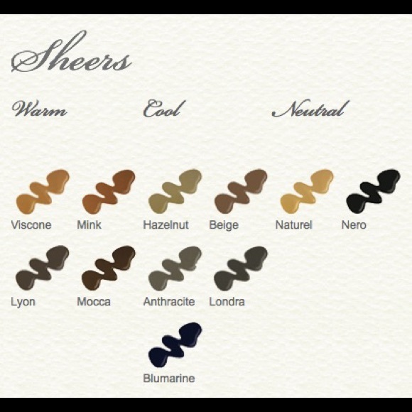 🌞3/$18🌞DARK BLUE Levante satin matte stockings, Sz Small, 20 Denier - Picture 4 of 4